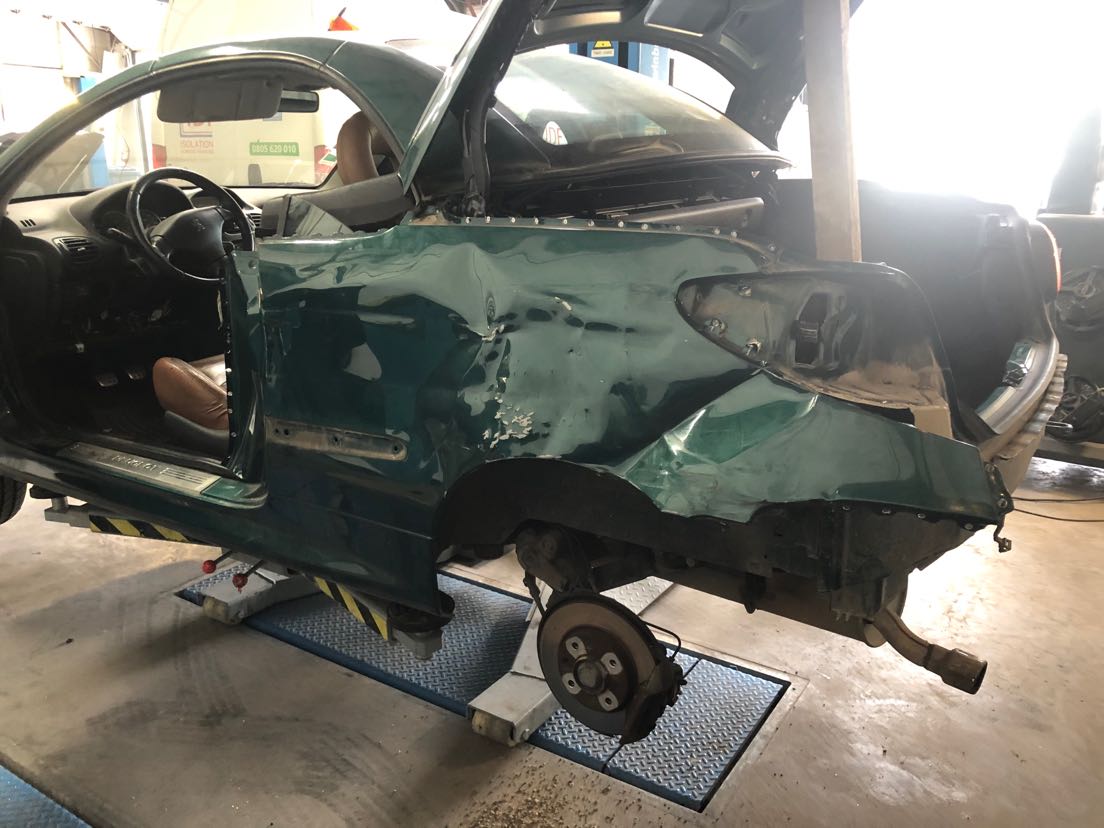 voiture accidentée